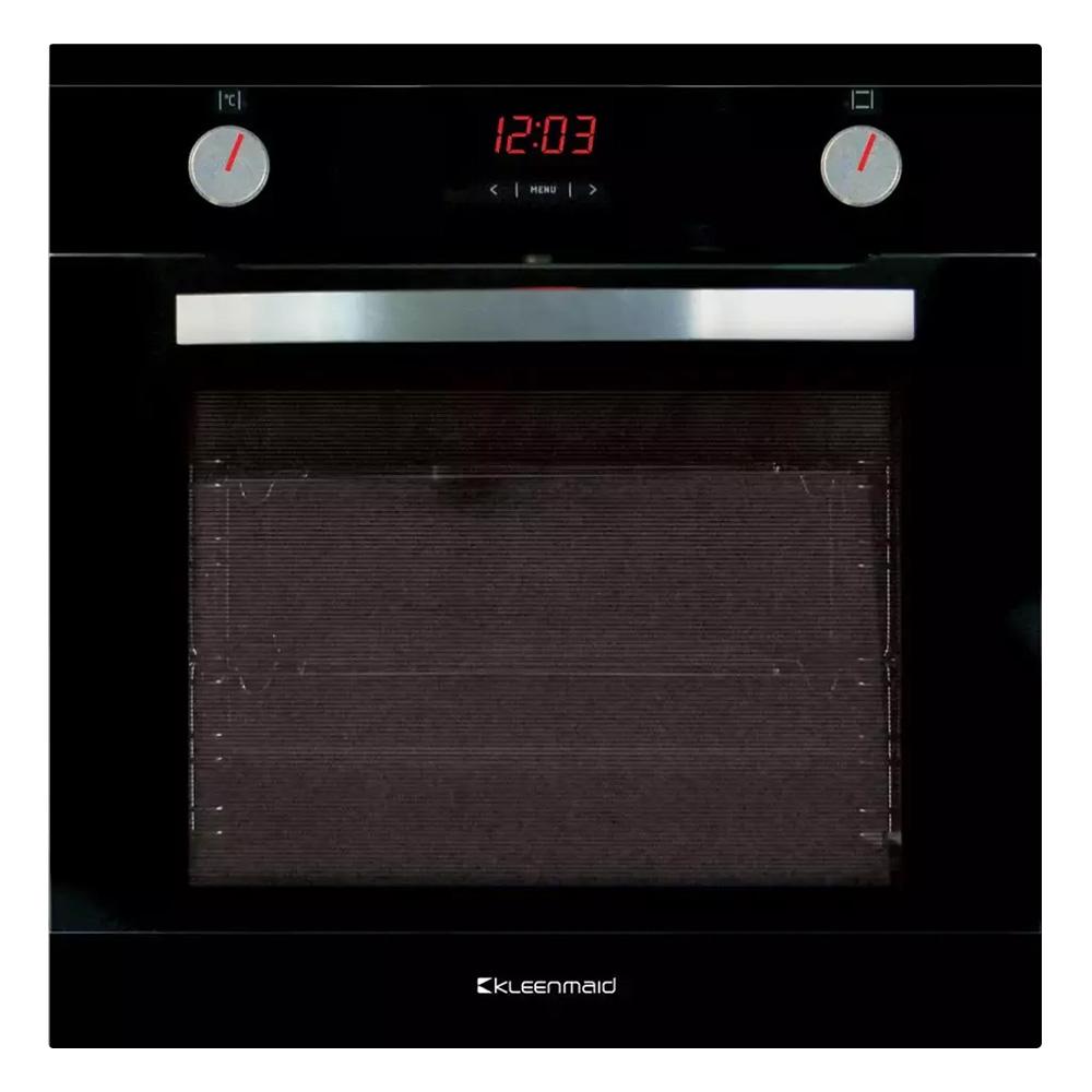 Kleenmaid 60cm Black Multifunction Oven OMF6012K - Carton Damaged