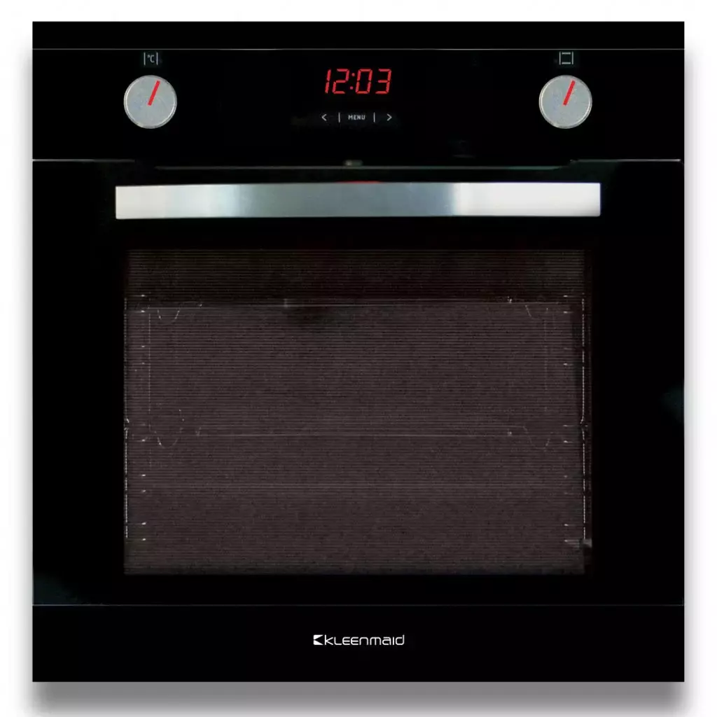 Kleenmaid 60cm Black Multifunction Oven OMF6012K - Carton Damaged