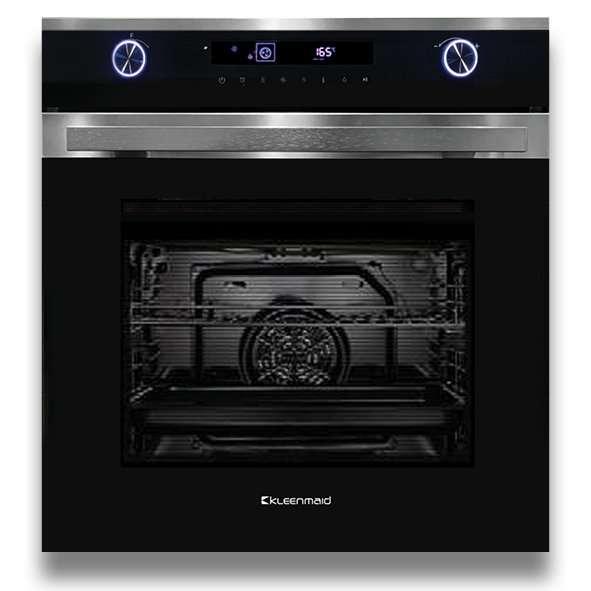 Kleenmaid 60cm 82L 15 Function Black Glass Oven_OMF6040K_ Carton Damaged