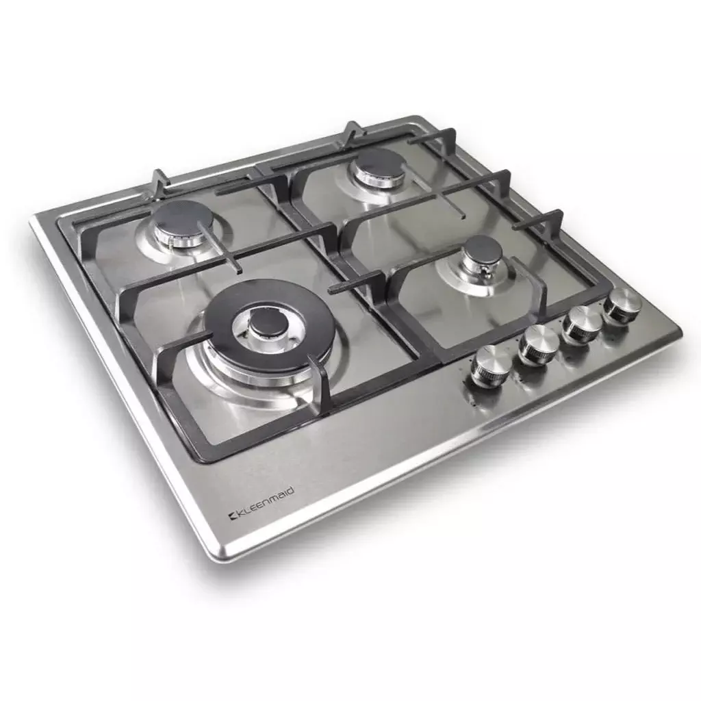 Kleenmaid 60cm Stainless Steel Gas Cooktop GCT6012- Carton Damaged