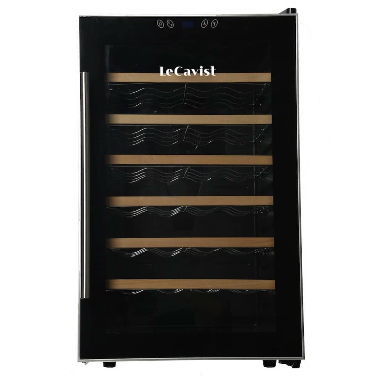 Lecavist 28 Bottle Single Zone Wine Fridge LCCV28B_Factory seconds