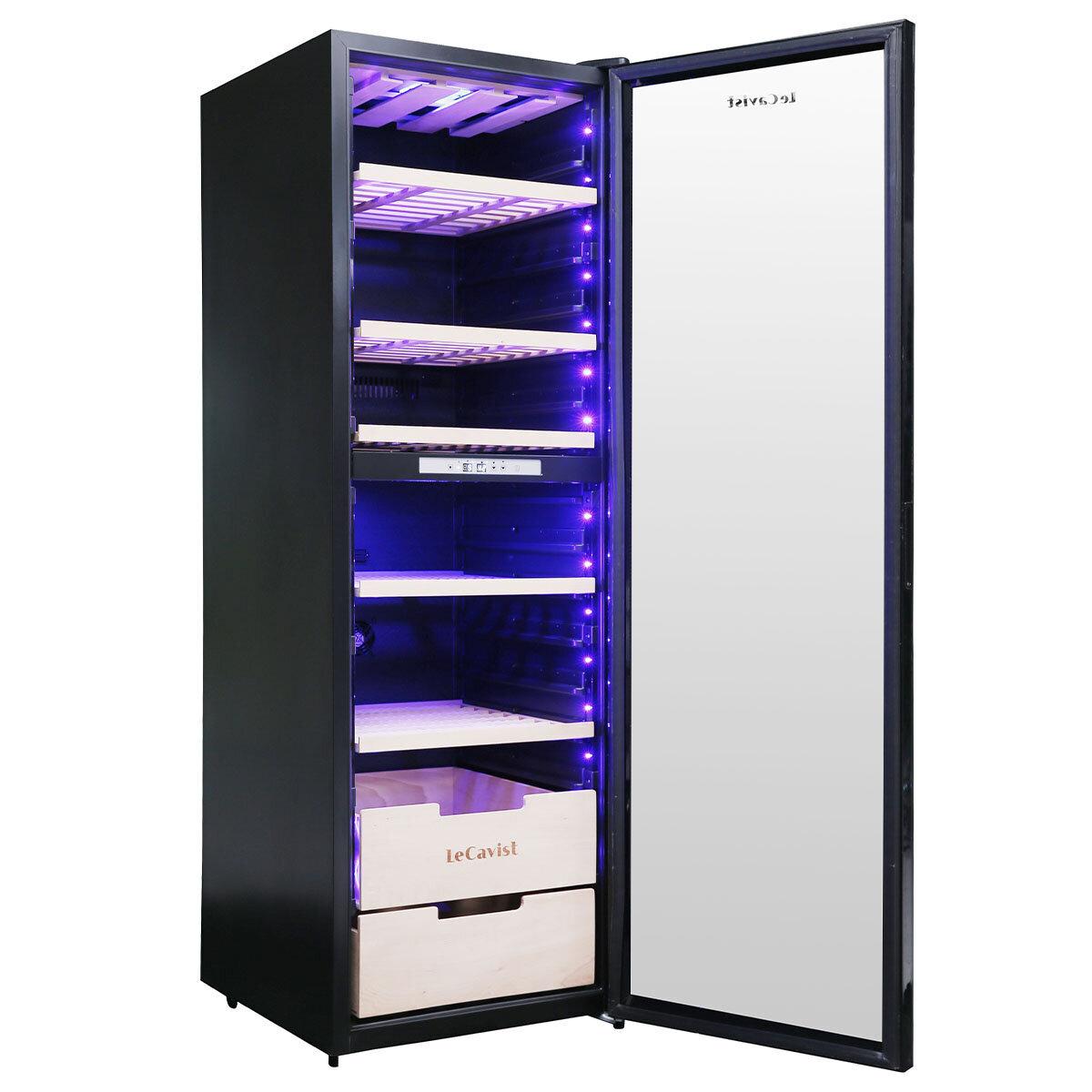 Lecavist 226 Bottle Dual Zone Wine Fridge LCS230VN2Z1D_Factory seconds