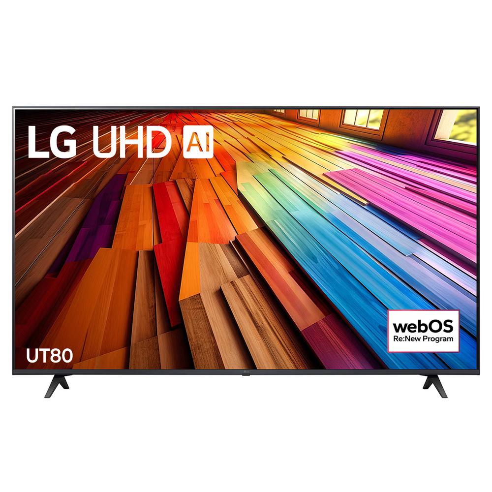 LG 86" UT8050 4K UHD LED Smart TV 24 86UT8050PSB - Factory Seconds 2nd