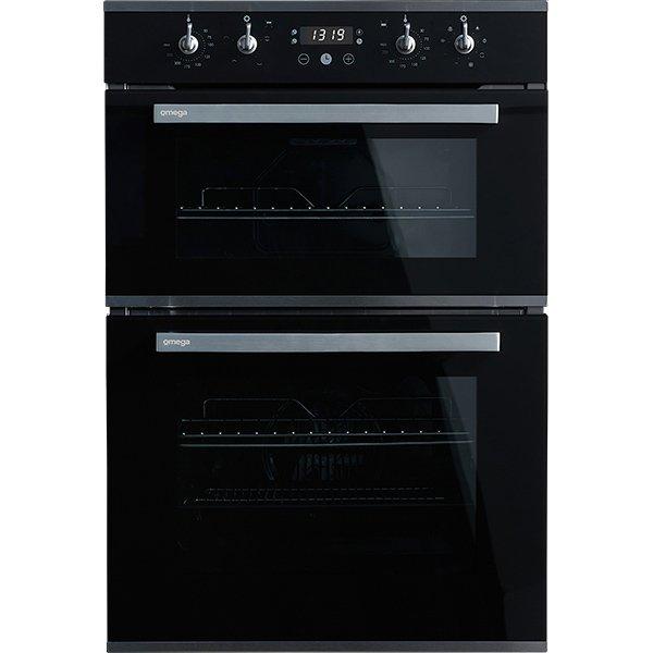OMEGA 60cm 102L 8 Function Double Oven ODO684X- Carton Damaged