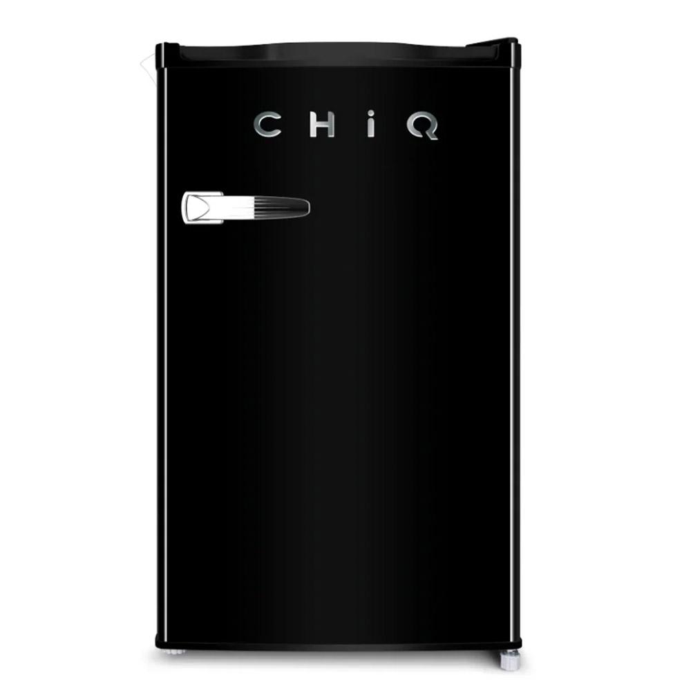 ChiQ CRSR125DB 125L Retro Black Bar Fridge - Brand New