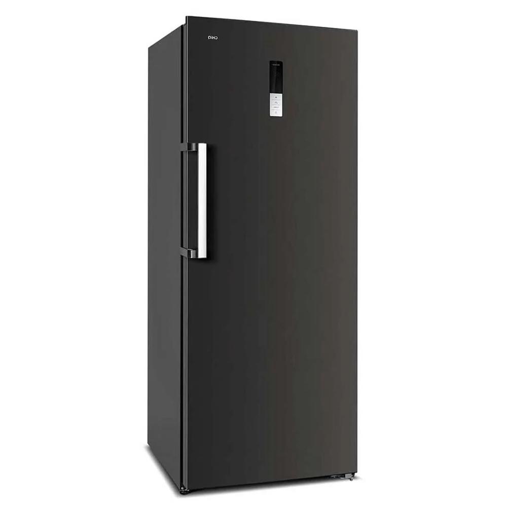 CHiQ CSH379NBSL 380L Black Stainless Steel Hybrid Upright Freezer - Brand New