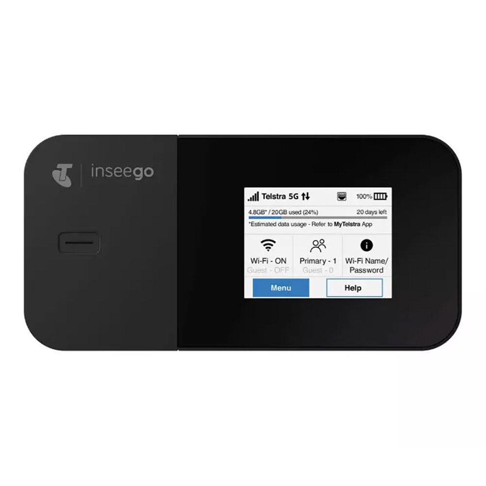 Inseego M3200 Mifi X Pro 5G M3200 Modem Router in Black - Factory Seconds