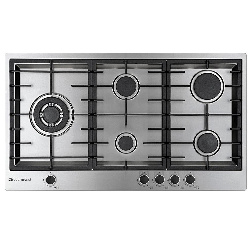 Kleenmaid GCT9030 90cm Gas Cooktop Stainless Steel - Carton Damaged