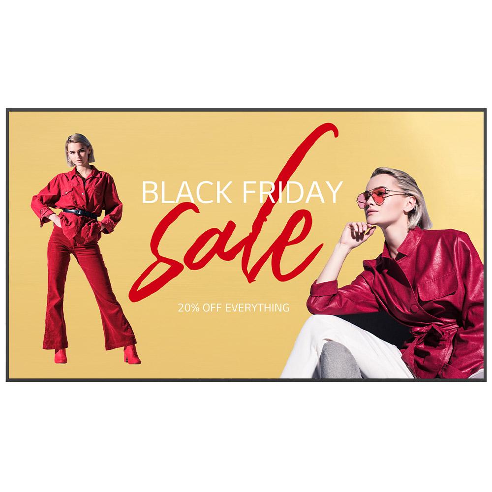 LG 110UM5K 110-inch (2.79m) UHD Large Screen Signage Display Flat Panel - Carton Damaged
