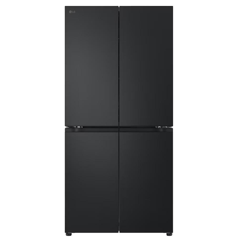 LG GF-B505MBL 530L Slim French Door Fridge in Matte Black Finish - Factory Seconds