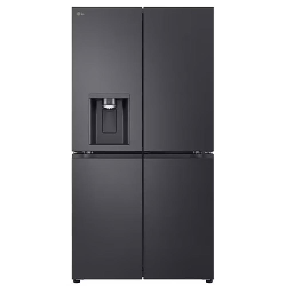 LG GF-D700MBLC 638L French Door Fridge with Craft Ice™ in Matte Black Finish - Factory Seconds