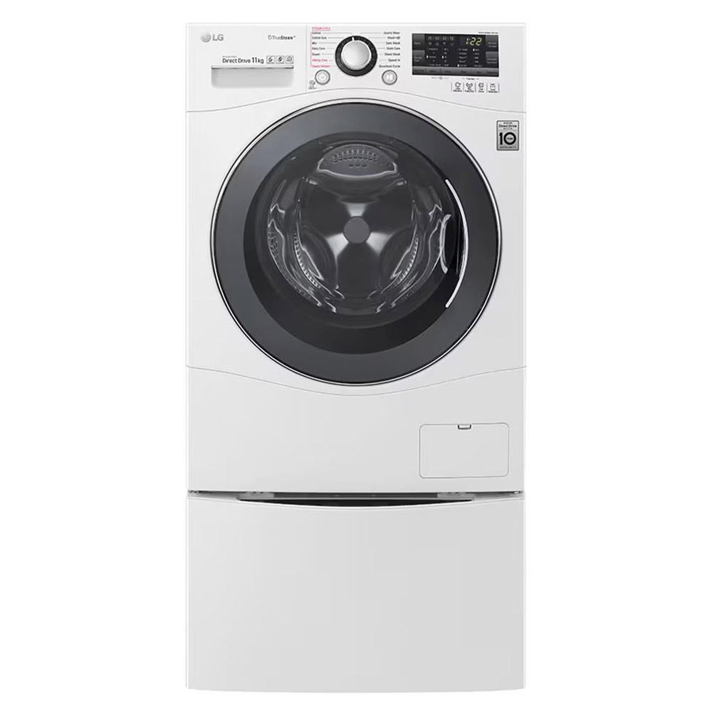 LG TWIN171411B 13kg White Front Load Washing Machine with MiniWasher - Factory Seconds