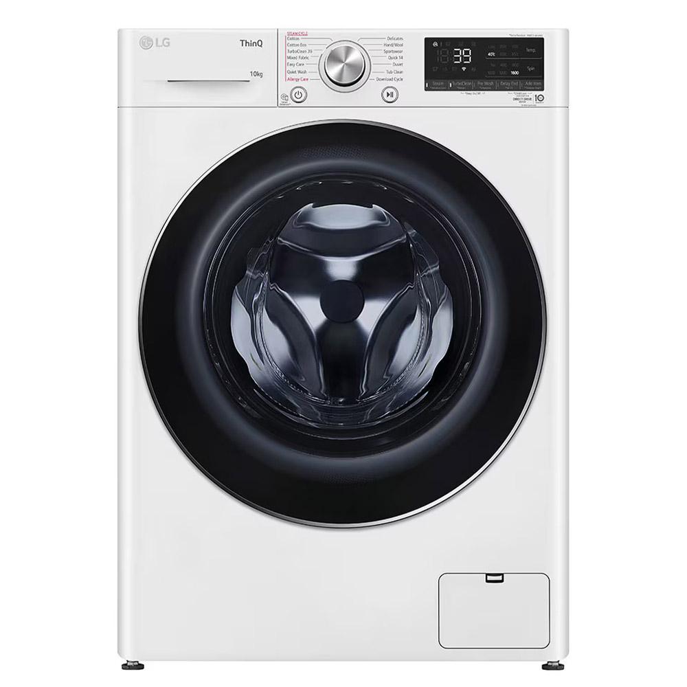 LG WV9-1409W 9kg Front Load Washing Machine with Steam in White - Factory Seconds