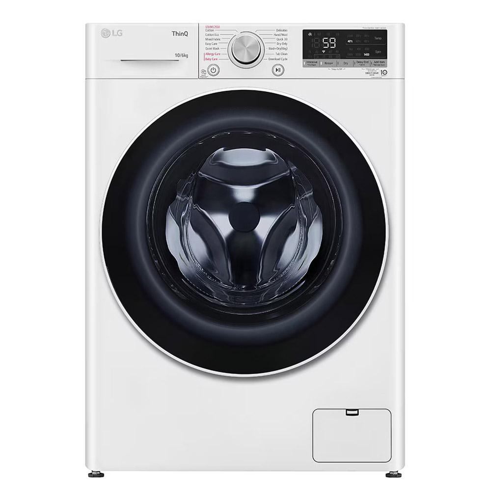LG WVC9-1410W 12kg Total Washing Load TWINWash® System including LG MiniWasher WTP22WY - Factory Seconds