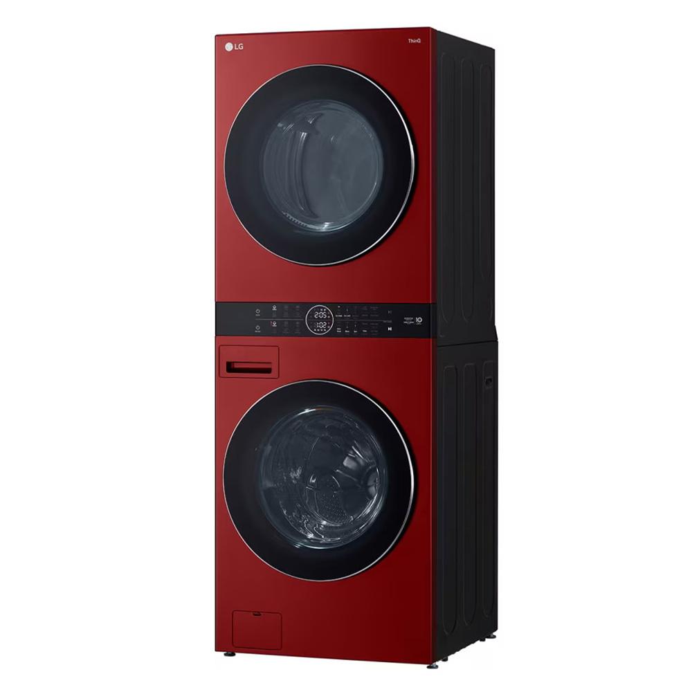 LG WWT-1710CR 17kg WashTower All-In-One Stacked Washer Dryer in Candy Red - Factory Seconds 2nd