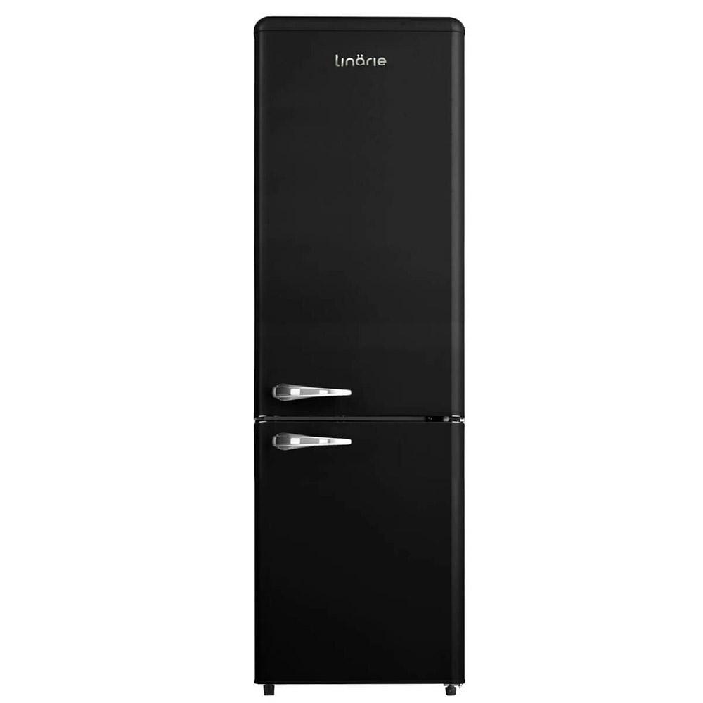 Linarie LKCO250BLACK 242L Bottom Mount Refrigerator Black - Factory Seconds