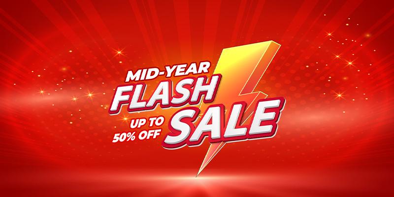 MID-YEAR FLASH SALE 2025