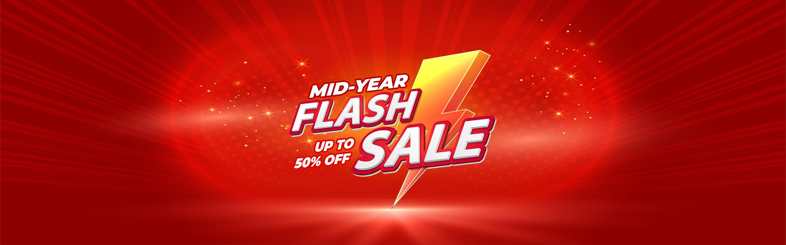 MID-YEAR FLASH SALE 2025