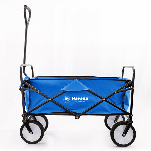 Brand New Havana Outdoors Collapsible Beach Wagon - Navy