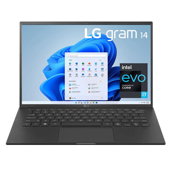 LG gram 14" i7-1165G7 512GB SSD 8GB RAM Ultra-Lightweight Laptop WUXGA 16:10 14Z90P-G.AA85A - 2nd