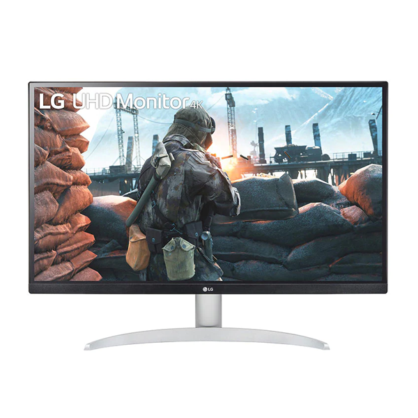 LG 27UP600-W 27'' UHD 4K IPS Monitor w/VESA DisplayHDR™ 400 - Factory Second 2nd