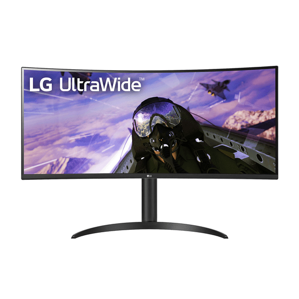 LG 34WP65C-B 34" (86.4 cm) Curved UltraWide QHD Monitor w/160Hz - Factory Seconds