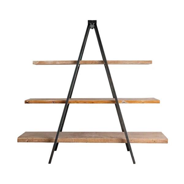 Riccione Lux Industrial Tripod Bookcase