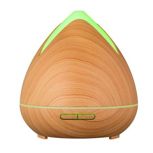 Brand New Purespa Cool Mist Ultrasonic Diffuser with 3 Essential Oils - Light Wood