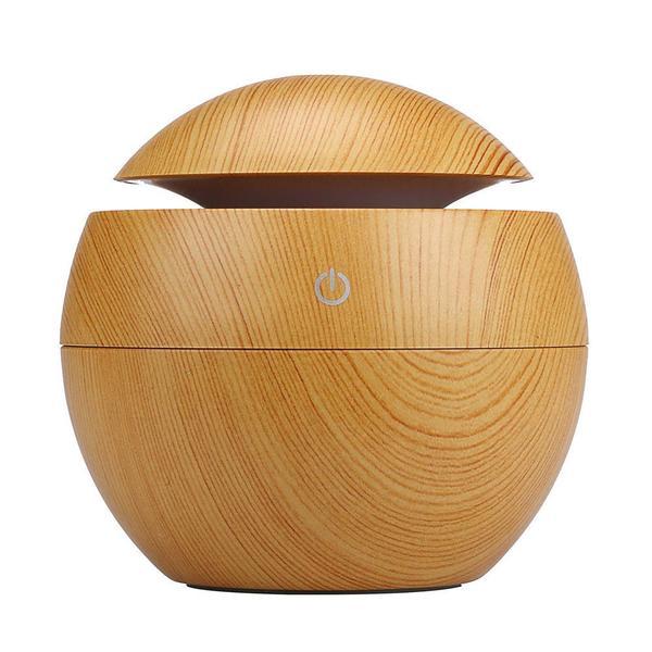 Brand New Milano USB Diffuser + 10 PK Essential Oil - Light Wood Grain