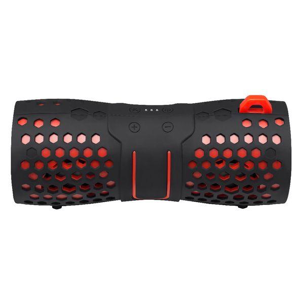 Brand New Aiwa ABT-1244BR Black/Red Bluetooth Adventure Speaker