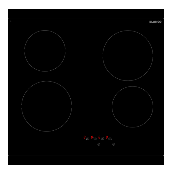 Blanco BCC64TP 60cm Touch Control Ceramic Cooktop - Carton Damaged