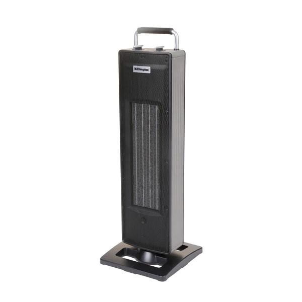 Brand New Dimplex DHCER24M Black 2.4kW Tall Ceramic Heater with Manual Controls