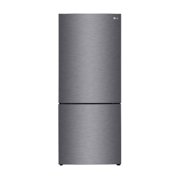 LG GB-455UPLE 454L Dark Graphite Bottom Mount Refrigerator - Carton Damaged