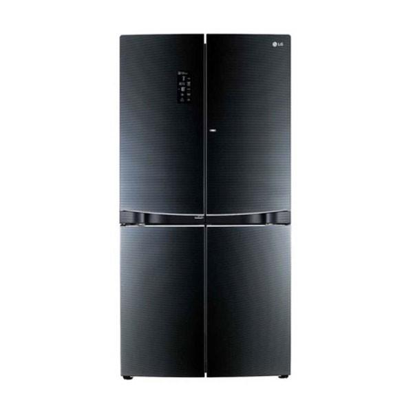 LG GF-6D725BGL 725L Black French Door Refrigerator - Refurbished