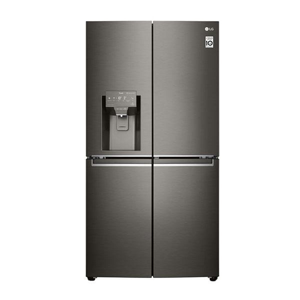 LG GF-D706BSL 706L Black Stainless French Door Refrigerator - Carton Damaged