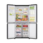 LG GF-L570MBL 570L Black Slim French Door Refrigerator - Refurbished