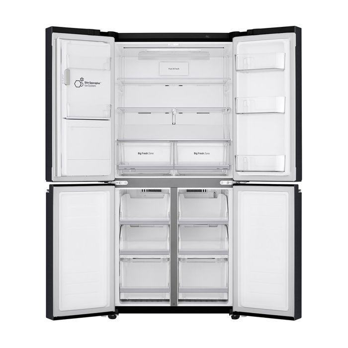 LG GF-L570MBL 570L Black Slim French Door Refrigerator - Refurbished