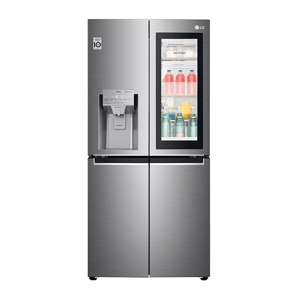 LG GF-V570PNL 508L Stainless Slim Non-Plumbed French Door Refrigerator - Factory Seconds 2nd