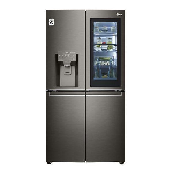 LG GF-V706BSL 706L Black Stainless French Door-In-Door Fridge w/InstaView - Factory Seconds 2nd