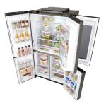 LG GF-V708BSL 708L Black French Door Fridge w/InstaView - Refurbished