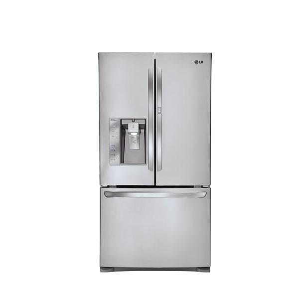 LG GR-D907SL 907L Stainless 3 Door French Refrigerator - Factory Second 2nd