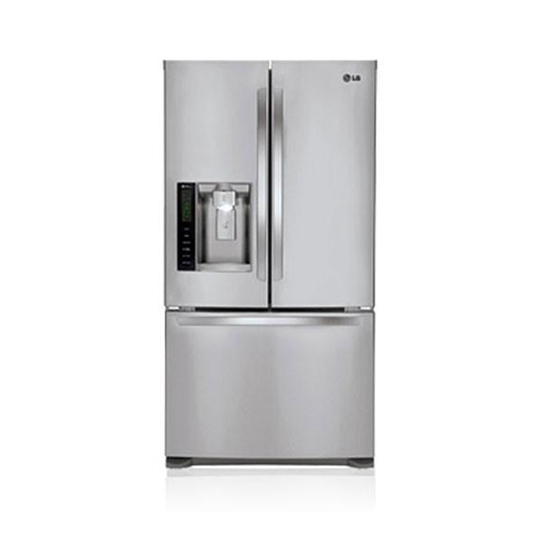 LG GR-L218CSL 615L 3 Stainless Slim Indoor French Fridge - Factory Second 2nd