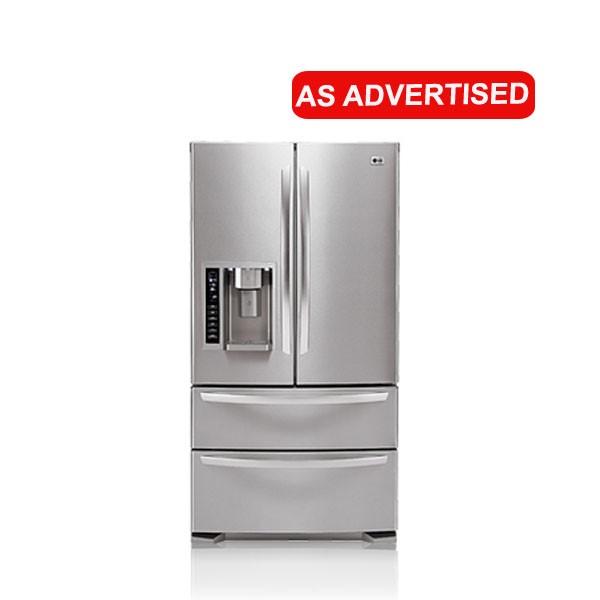 LG GR-L219STSL 601L Stainless Steel French 4-Door Refrigerator - Factory Second 2nd