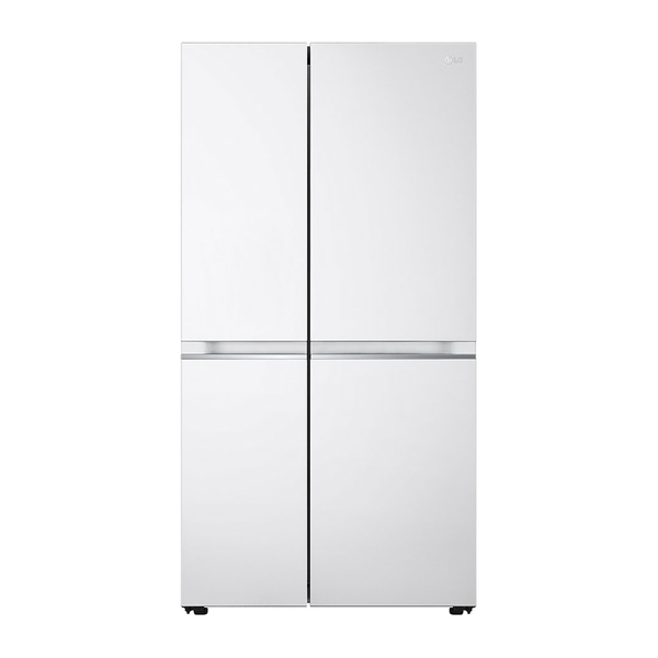 LG GS-B655WL 655L White Side by Side Refrigerator - Carton Damaged