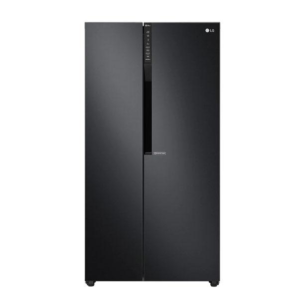 LG GS-B680MBL 679L Black Flat Door Side by Side Fridge - Factory Seconds 2nd