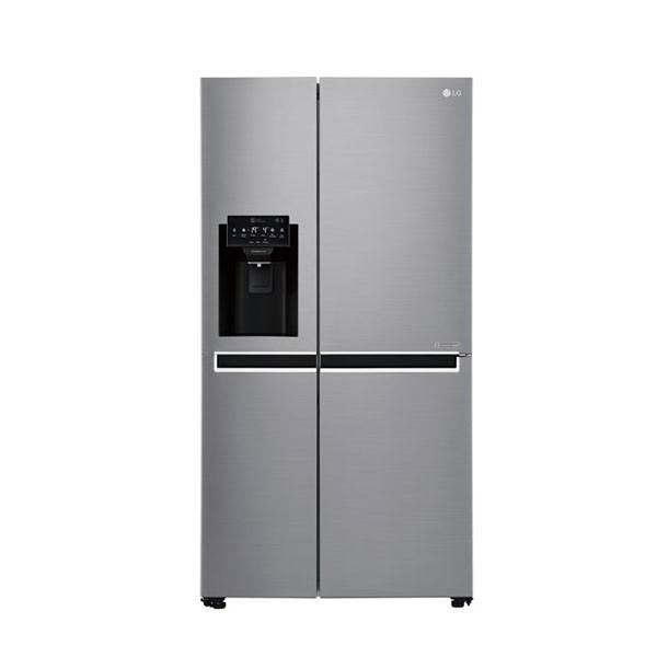 LG GS-L668PNL 668L Side by Side Fridge w/ Non-Plumbed Water Dispenser - Refurbished