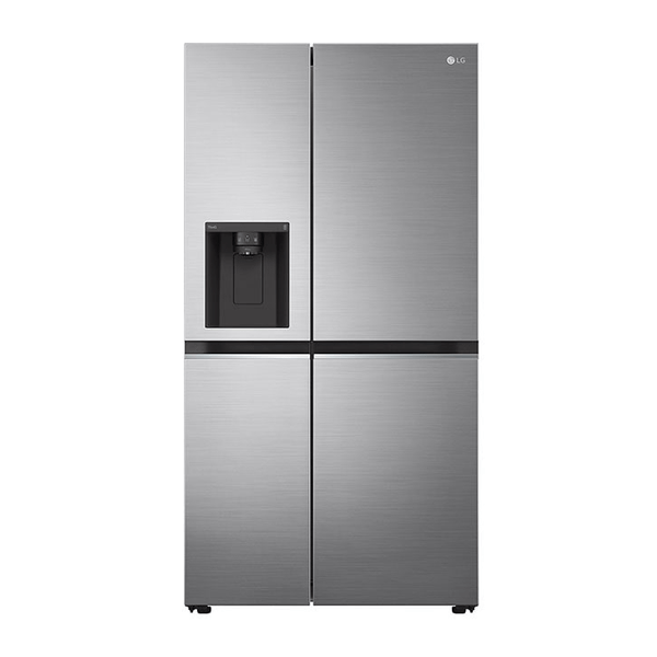 LG GS-N599PL 641L Side by Side Fridge w/Non-Plumbed Ice & Water Dispenser - Carton Damaged