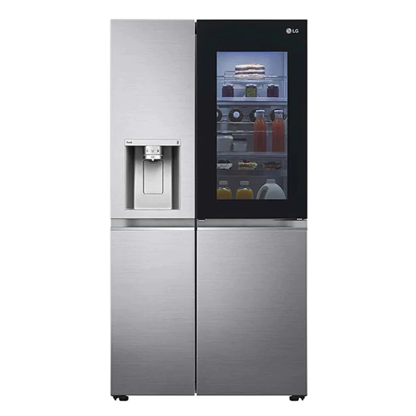 LG GS-V635PLC 635L Stainless Side by Side Refrigerator - Factory Second 2nd