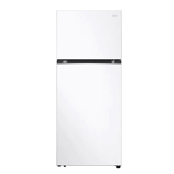 LG GT-5W 375L White Top Mount Refrigerator - Carton Damaged