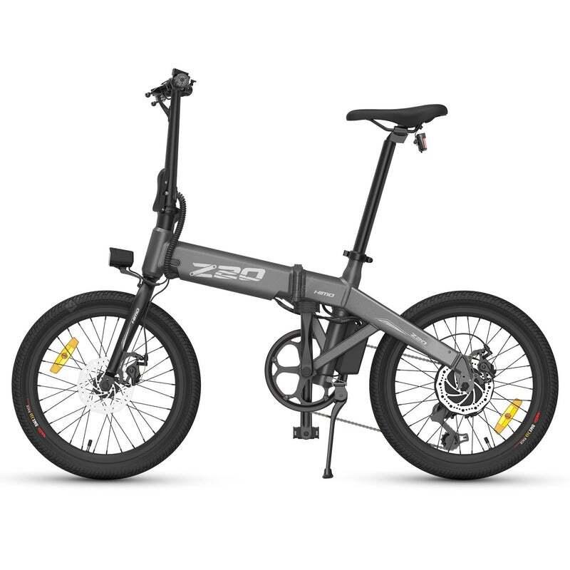 HIMO Z20 20" Grey Folding Power Assist Electric Bicycle Moped E-Bike - Factory 2nd